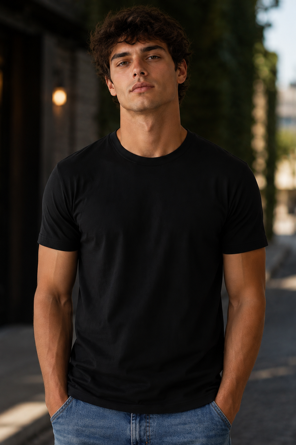 Black Regular Fit T-Shirt
